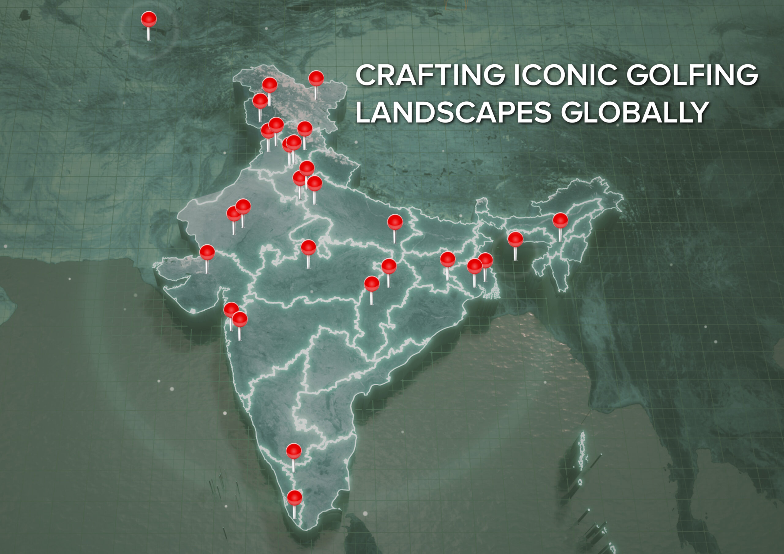 crafting iconic golfing landscapes globally