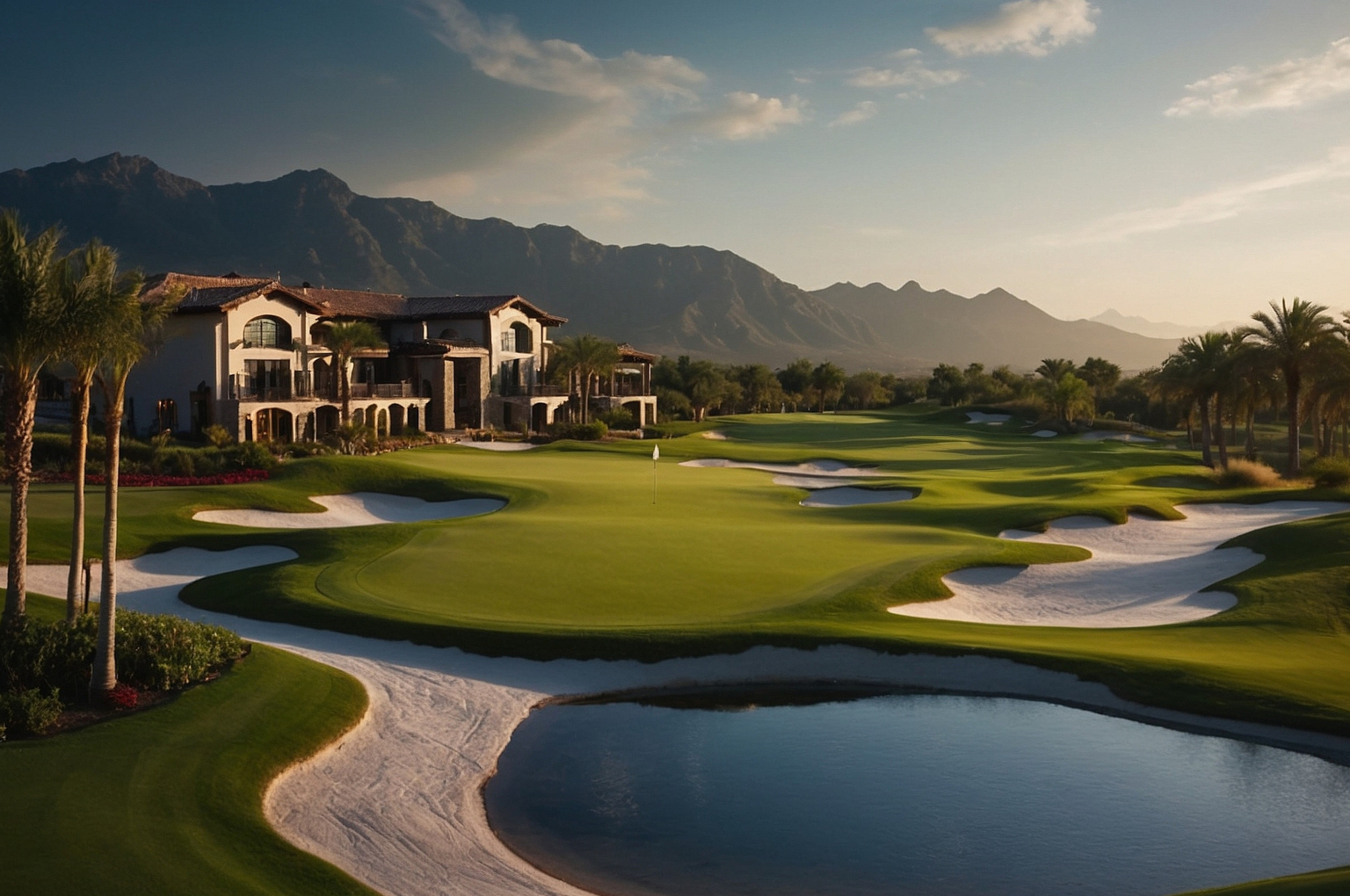 Strategic planning in resort golf course construction