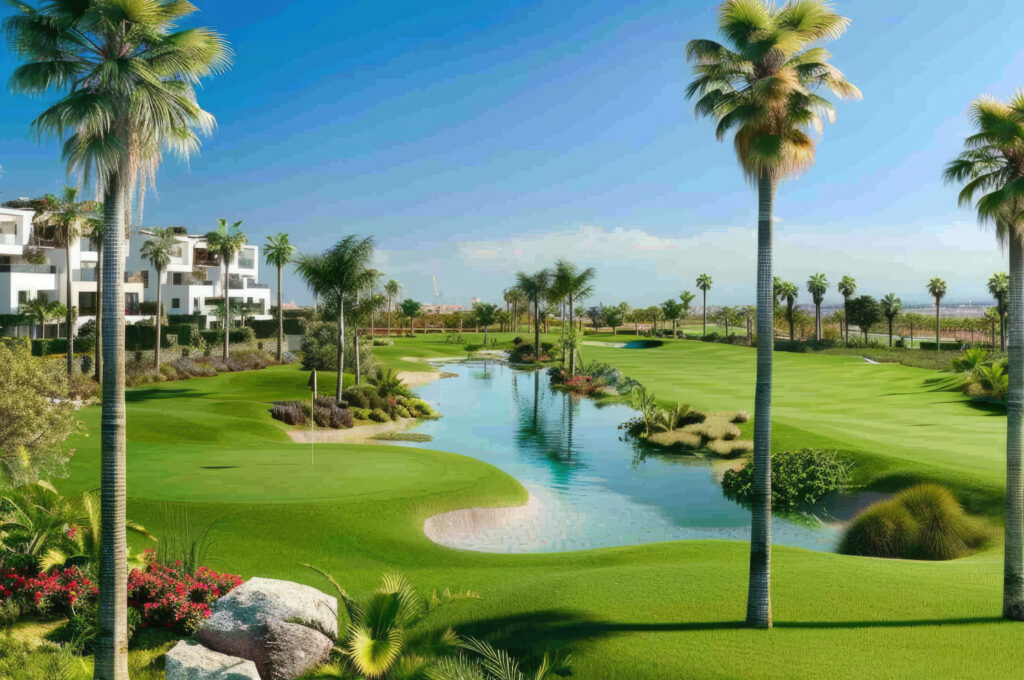 Luxurious resort golf course designed by Golf Design India