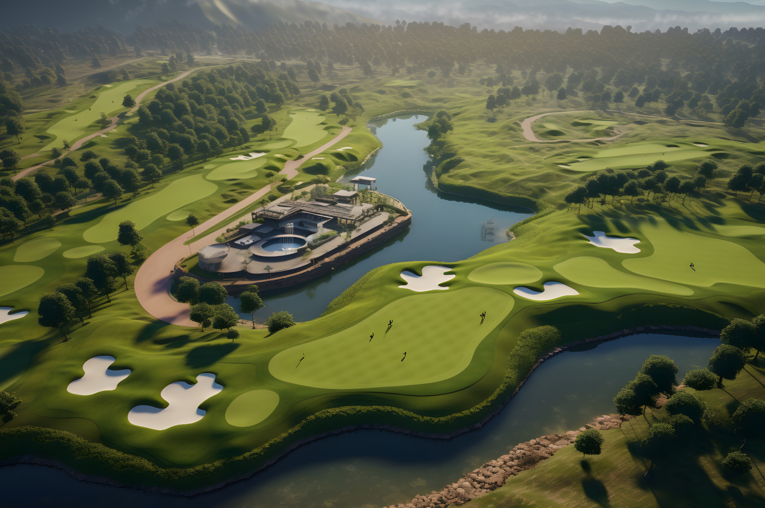 Strategic planning in golf course architecture by top golf architects