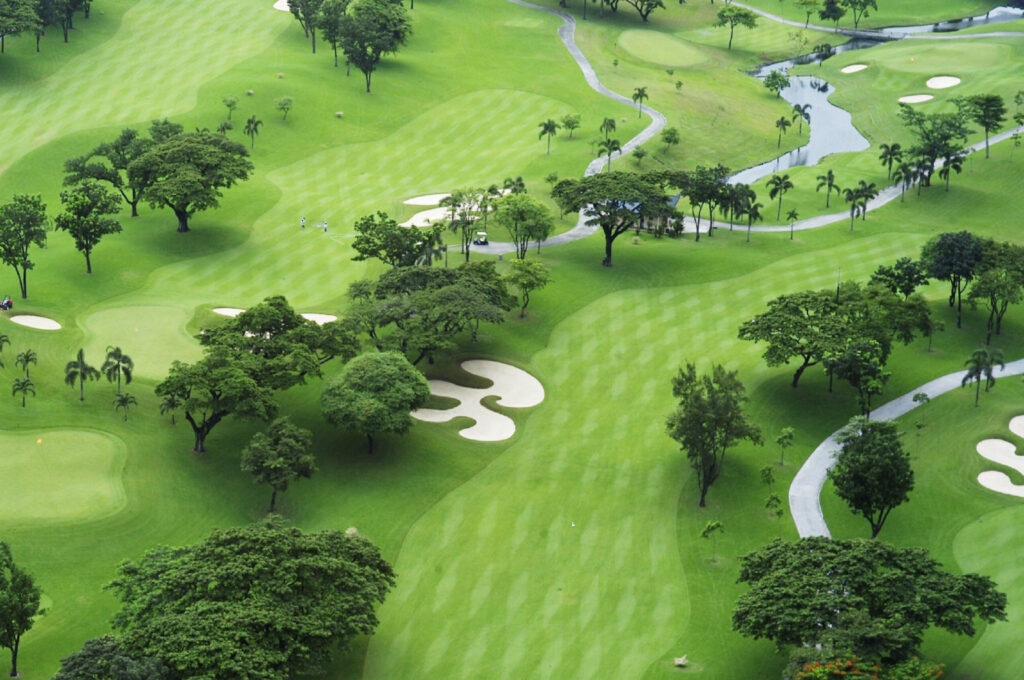 Luxury resort golf course designed by Golf Design India