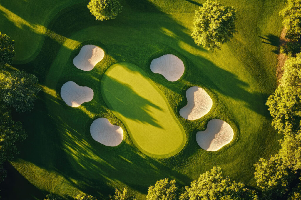 Strategic golf course design by top architects