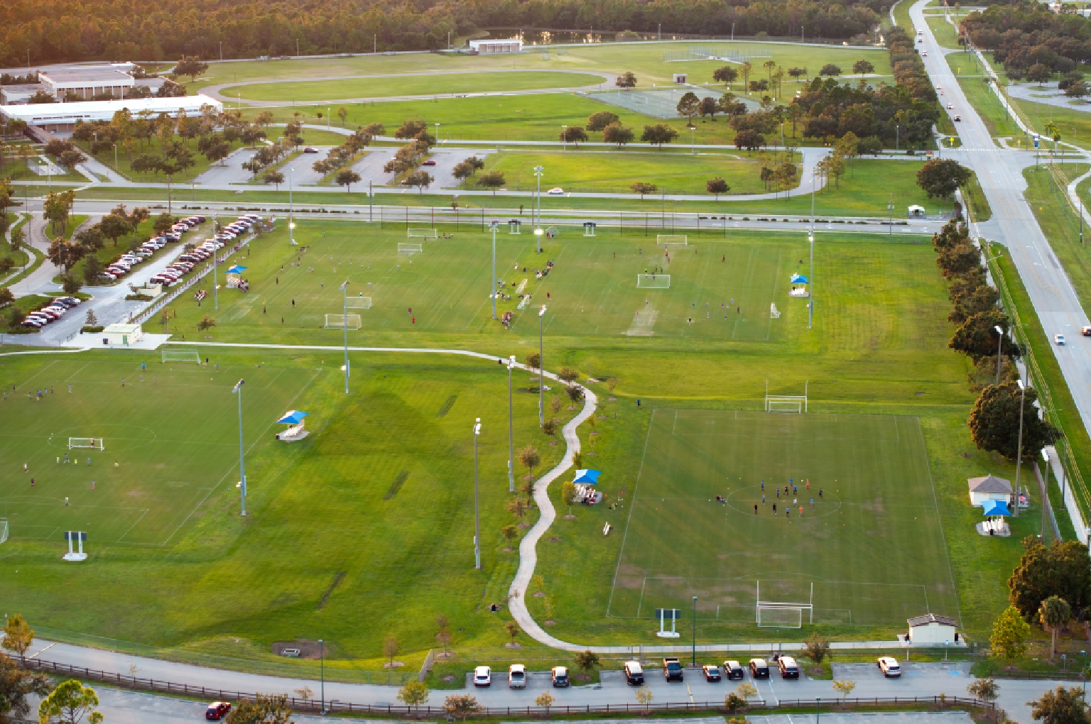 Golf course architect overseeing renovation work on a green complex