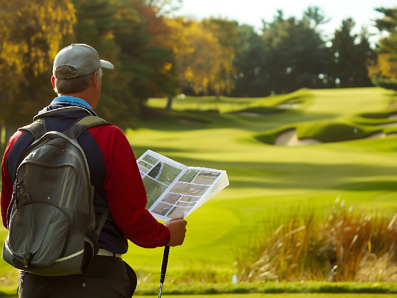Soil testing for a golf course feasibility study