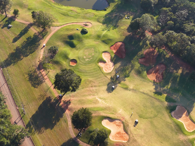Image showing the restoration of historic green complexes at a legacy championship course