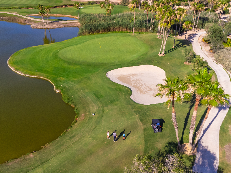 A signature 18-hole championship fairway plan created by the top golf course designer in India to maximize property aesthetic yields.